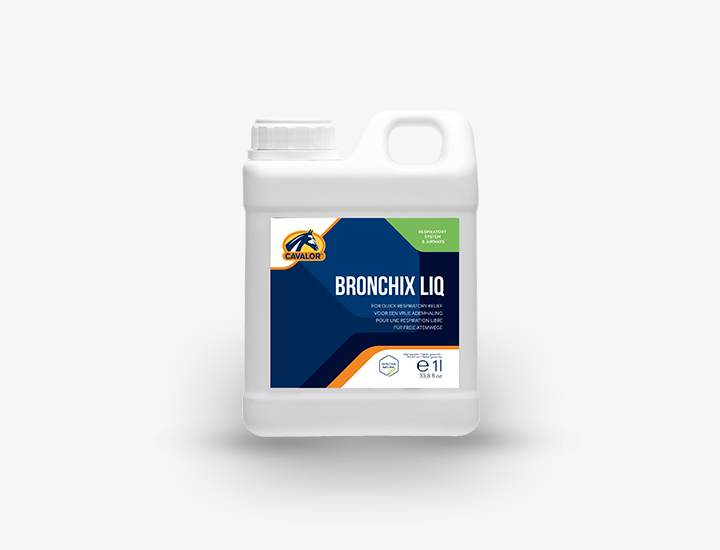 Cavalor Bronchix Liq : le sirop naturel et puissant pour apaiser la toux du cheval et dégager ses voies respiratoires1
