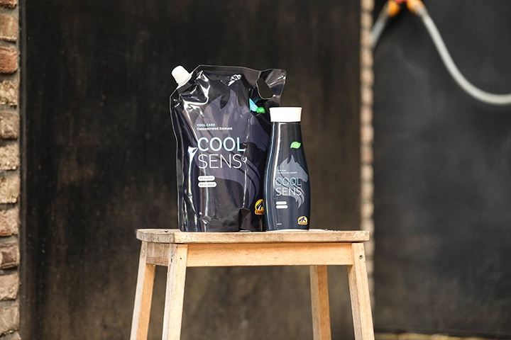 Flacon Coolsens liniment effet froid pour récupération sportive et fraîcheur intense